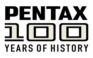 100th Anniversary of PENTAX logo